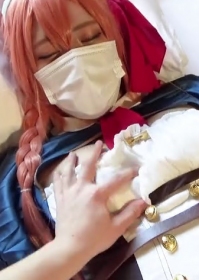 超级抖M的肉感佩○莉奴，被生鸡巴中出内射！露出阿嘿颜高潮连连的淫乱coser偷拍做爱影像！FC2PPV-4809960